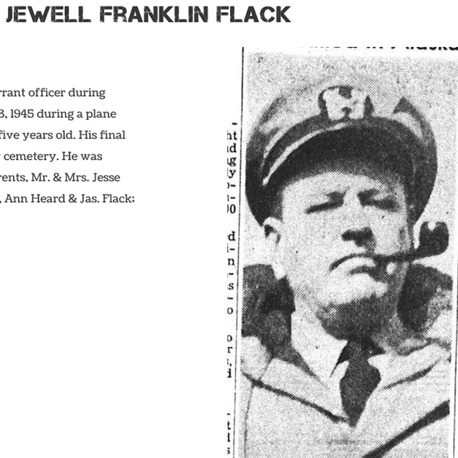 Jewel 'Frank' Flack