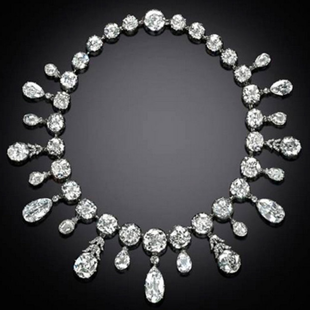 Stolen and recovered<br/>Napolean Diamond<br/>Necklace