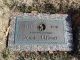 Jennie Forman Clitzner headstone: 1891-1970