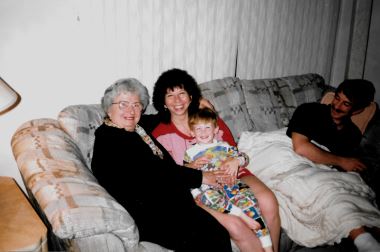 Three generations of the Tobias-Sall family